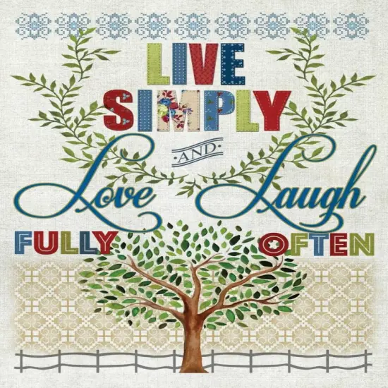 Live Simply Poster Print by Conrad Knutsen - Item # VARPDX16522 {1}