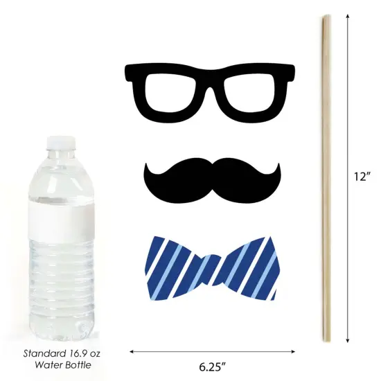 Big Dot of Happiness Construction Truck - Photo Booth Props Kit - 20 Count {6}