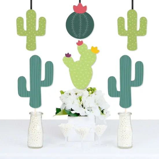 Big Dot of Happiness Prickly Cactus Party - Cactus Decorations DIY Fiesta Party Essentials - Set of 20 {1}