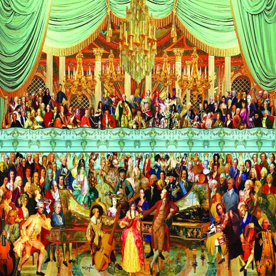 Sunsout 18th Century History 1000 pc Large Pieces Jigsaw Puzzle 61501 {1}