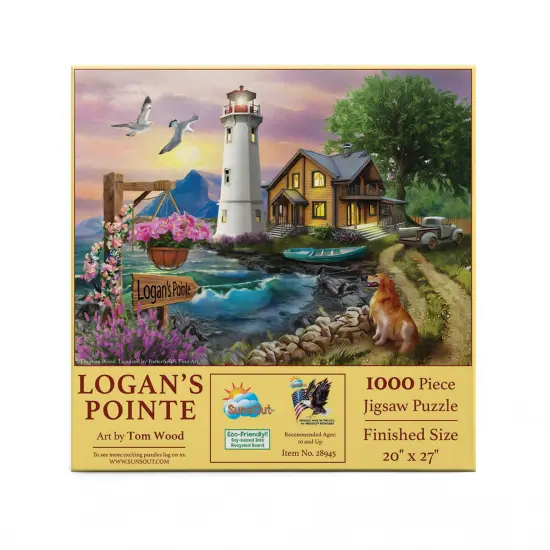Sunsout Logan's Pointe 1000 pc Jigsaw Puzzle 28945 {4}