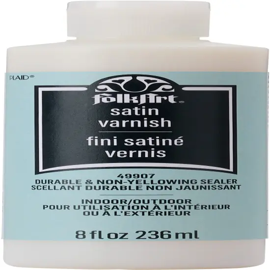 FolkArt Finishes Satin Varnish-8oz {1}