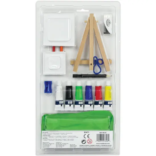 Royal & Langnickel(R) essentials(TM) Mini Acrylic Art Set {4}