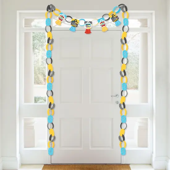 Big Dot of Happiness Teacher Retirement - 90 Chain Links and 30 Paper Tassels Decoration Kit - Happy Retirement Party Paper Chains Garland - 21 feet {4}