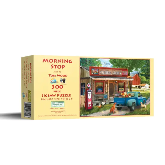 Sunsout Morning Stop 300 pc Jigsaw Puzzle 28820 {3}
