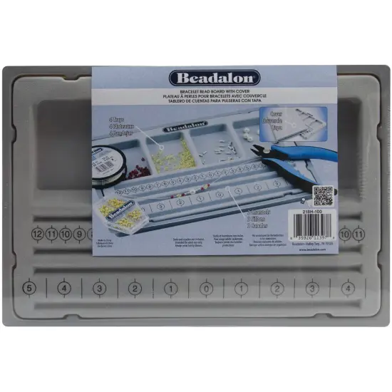 Beadalon Bracelet Bead Board W/Cover-7.75"X11.25" {1}