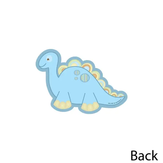 Big Dot of Happiness Baby Boy Dinosaur - Decorations DIY Baby Shower or Birthday Party Essentials - Set of 20 {4}