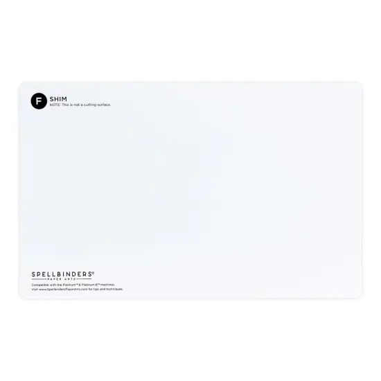 Spellbinders Mylar Shim 2/Pkg-9.625"X6.0625" {3}