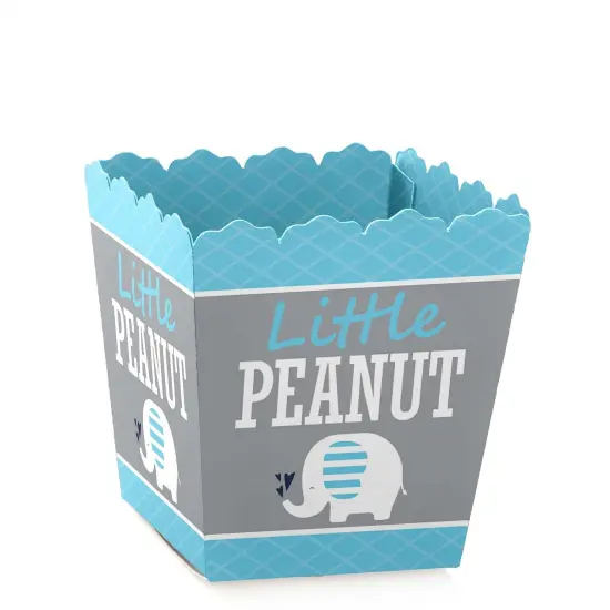 Big Dot of Happiness Blue Elephant - Party Mini Favor Boxes - Boy Baby Shower or Birthday Party Treat Candy Boxes - Set of 12 {1}