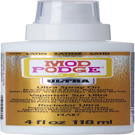 Plaid Mod Podge Ultra Satin Spray On Glue & Sealer-4oz {1}