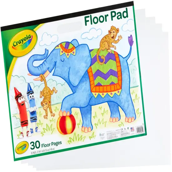 Crayola Floor Pad 22"X16"-30 Sheets {2}