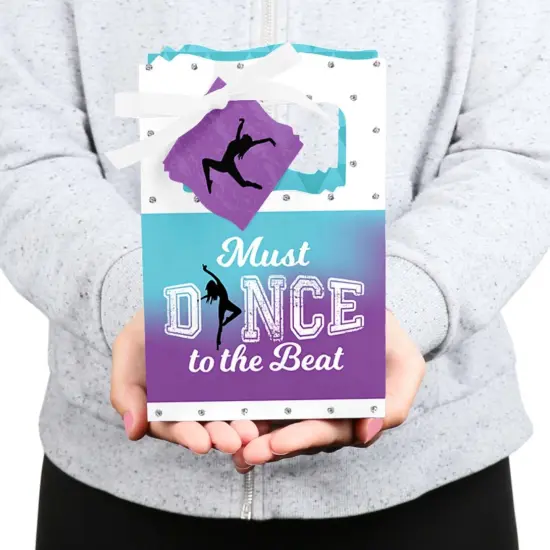 Big Dot of Happiness Must Dance to the Beat - Dance - Birthday Party or Dance Party Favor Boxes - Set of 12 {6}
