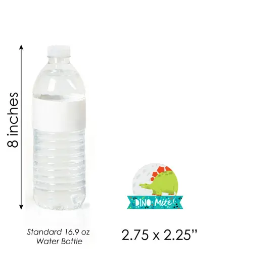 Big Dot of Happiness 3rd Birthday Roar Dinosaur - DIY Shaped Three Rex Dino Third Birthday Party Cut-Outs - 24 Count {7}