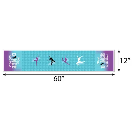 Big Dot of Happiness Must Dance to the Beat - Dance - Petite Dance Party or Birthday Party Paper Table Runner - 12 x 60 inches {4}