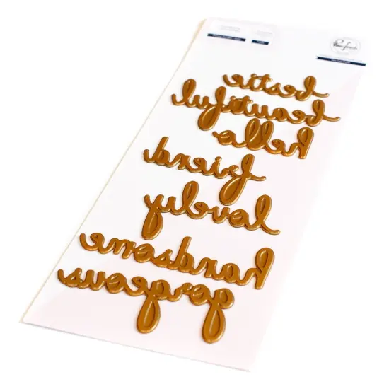 Pinkfresh Studio Hot Foil Plate-Phrase Builder: Hello Hot Foil {1}