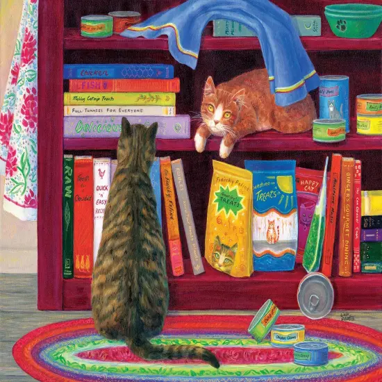 Sunsout What's for Dinner 500 pc Jigsaw Puzzle 31652 {1}