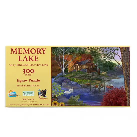 Sunsout Memory Lake 300 pc Jigsaw Puzzle 31972 {4}