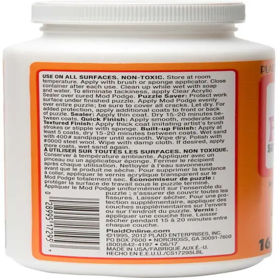 Plaid Mod Podge Satin Finish-16oz {2}