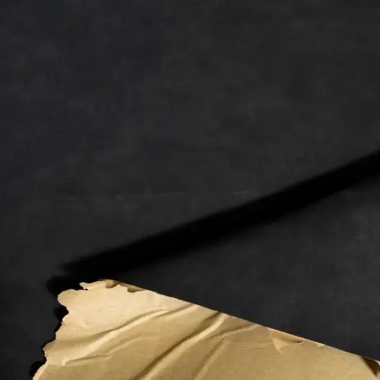 Kitcheniva Suede Vinyl Fabric Faux Leather Self Adhesive 52" Black {1}