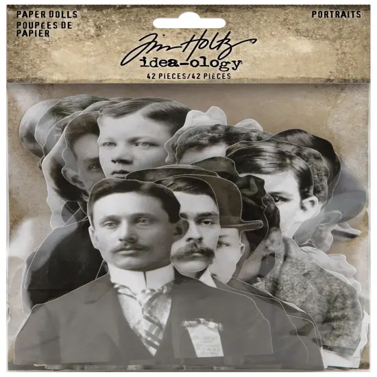 Idea-Ology Paper Dolls Die-Cuts 42/Pkg-Portraits {1}