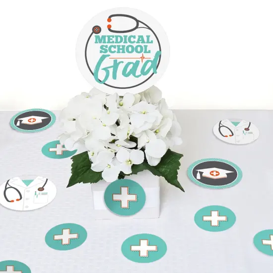 Big Dot of Happiness Medical School Grad - Doctor Graduation Party Giant Circle Confetti - Party Decorations - Large Confetti 27 Count {7}