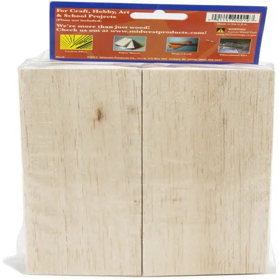Midwest Products Wood Assortment Economy Bag-Balsa {3}