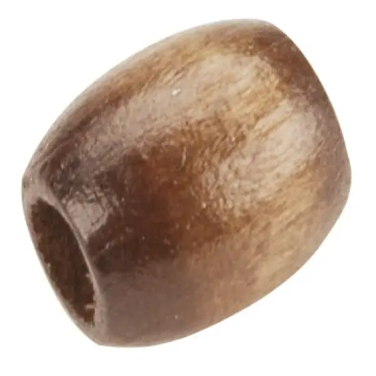 Pepperell Barrel Wood Beads 13mmX11mm 18/Pkg {3}