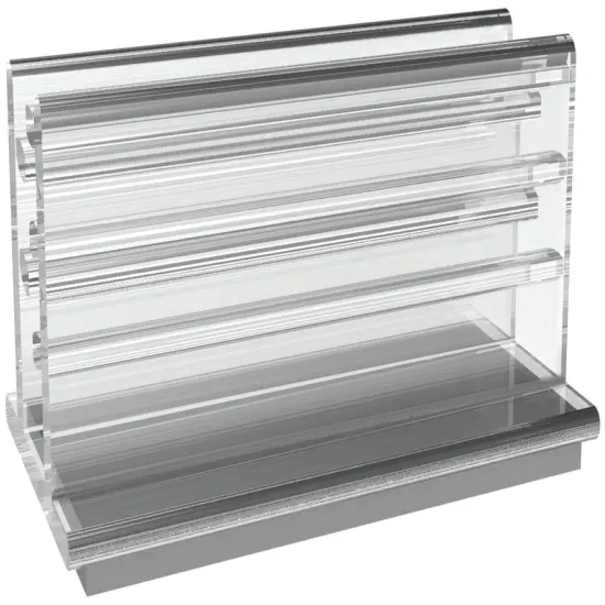 Deflecto SuperGrip Sign Holders W/Adhesive 1" 50/Pkg-Clear {2}