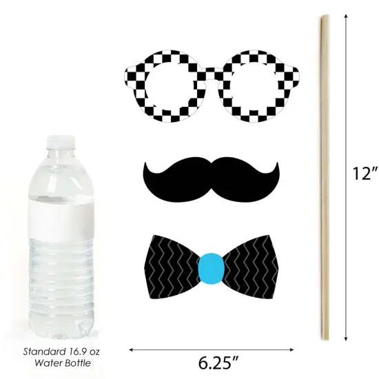 Big Dot of Happiness Let's Go Racing - Racecar - Baby Shower or Race Car Birthday Party Photo Booth Props Kit - 20 Count {6}