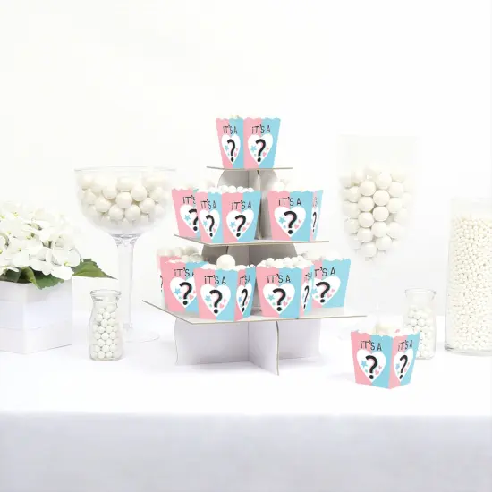 Big Dot of Happiness Baby Gender Reveal - Party Mini Favor Boxes - Team Boy or Girl Party Treat Candy Boxes - Set of 12 {3}