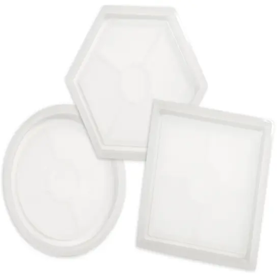 We R Spin It Epoxy Mold 3/Pkg-Coaster {2}