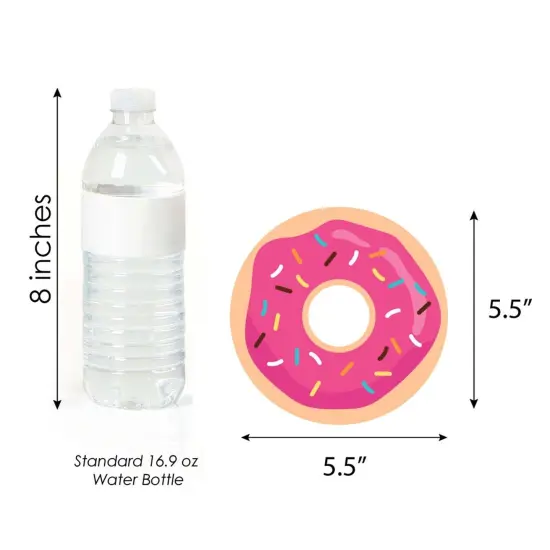 Big Dot of Happiness Donut Worry, Let's Party - Decorations DIY Doughnut Party Essentials - Set of 20 {6}