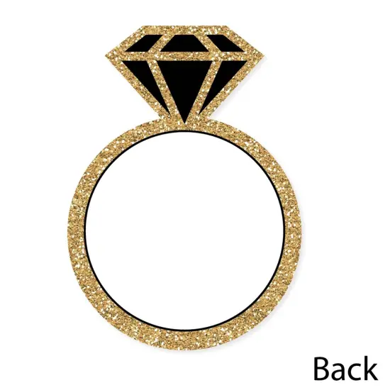 Big Dot of Happiness Nash Bash - Shaped Thank You Cards - Nashville Bachelorette Party Thank You Note Cards with Envelopes - Set of 12 {6}