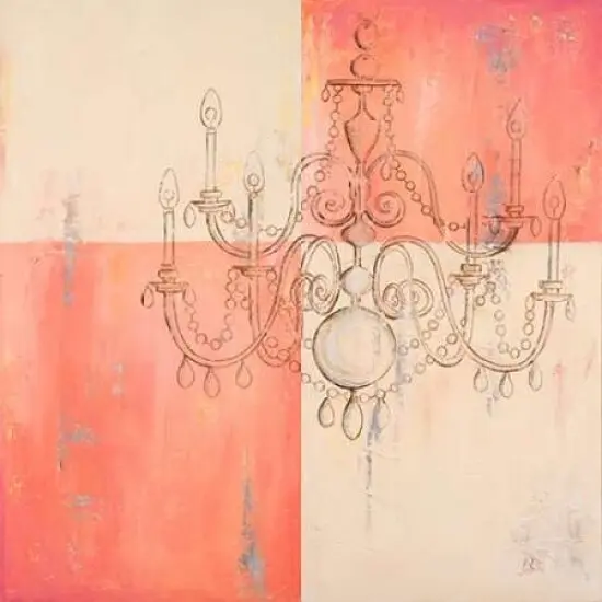 Hollywood Vintage Pink Square Poster Print by Patricia Pinto - Item # VARPDX8416A {1}