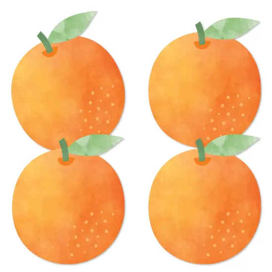 Big Dot of Happiness Little Clementine - Decorations DIY Orange Citrus Baby Shower or Birthday Party Essentials - Set of 20 {3}