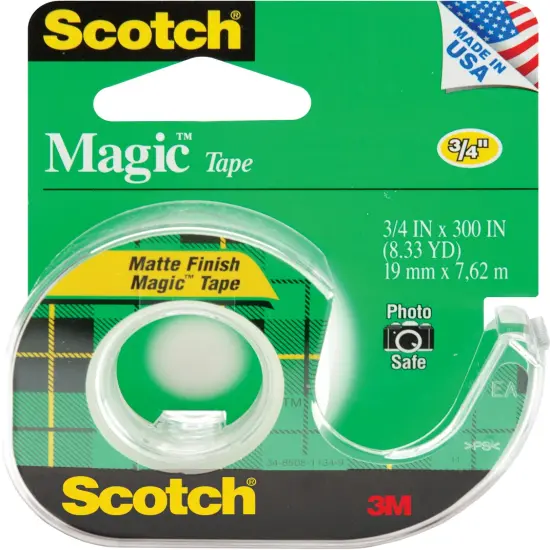 Scotch Magic Tape-.75"X300" {1}