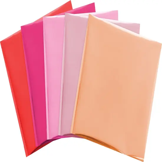 We R Foil Quill 12"X12" Foil Sheets 15/Pkg-Flamingo-3 Each Of 5 Colors {3}
