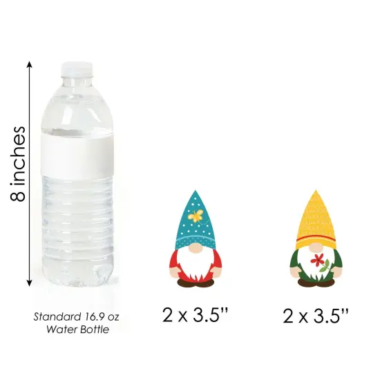 Big Dot of Happiness Garden Gnomes - DIY Shaped Forest Gnome Party Cut-Outs - 24 Count {7}
