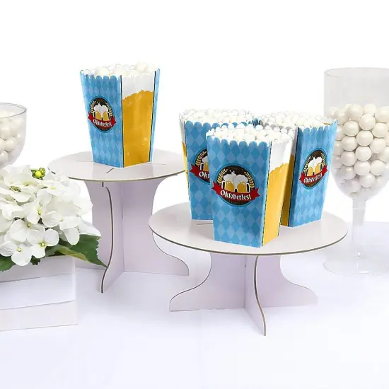 Big Dot of Happiness Oktoberfest - Beer Festival Favor Popcorn Treat Boxes - Set of 12 {4}