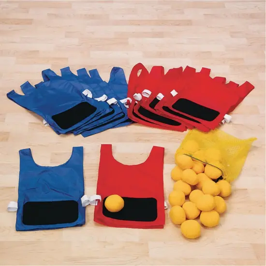 S&S Worldwide Youth Dodge-It Tag 12 Player Pack. New Activity Combines the Fun of Tag and Dodgeball into a Game Kids will Love. Great of PE Class, Camps, Birthdays or Other Gathering of Kids! {4}