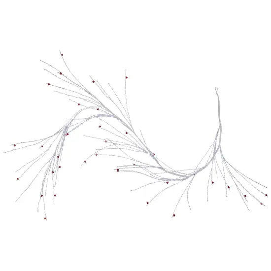 Northlight Pre-Lit Christmas Garland with Jingle Bells - 6' x 6" - Cool White Lights {5}