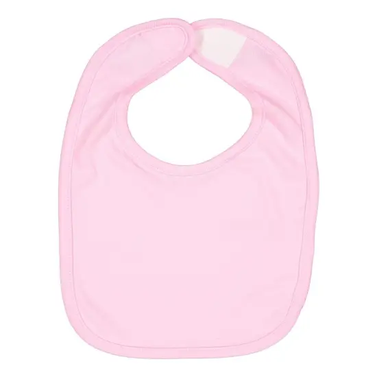 Rabbit Skins&reg; Toddler Jersey Bib - 1005 Pink {1}
