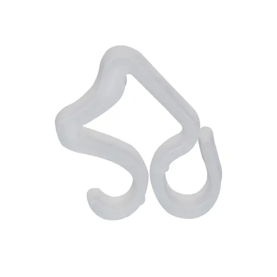 Northlight Clear Outdoor Gutter Christmas Light Clips - 50pc {1}