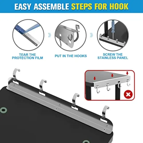 JayRex Countertop Corner Shelf, 3 Tier Moveable Organizer for Bathroom Counter, Make Up, Dresser Table, Desktop (Black) {2}