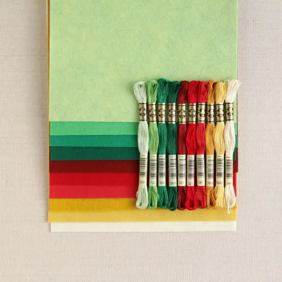 Wool Blend Felt, Christmas {4}