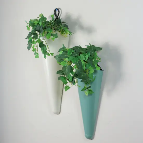 Melrose Square Pot (Set of 2) 5.75 x 3.75H Iron Green {7}