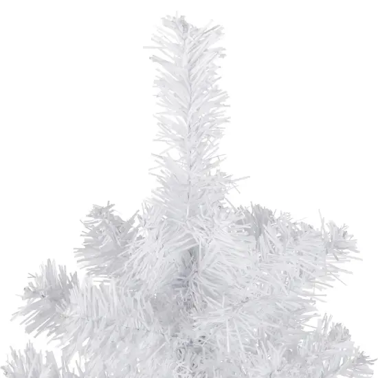 Northlight Medium Mini White Balsam Pine Artificial Christmas Tree with Burlap Base - 24" - Unlit {4}