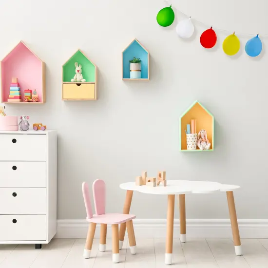 Northlight LED Inflatable Balloon Patio Light Set - Multi-Color - 10' Clear Wire - 10ct {7}