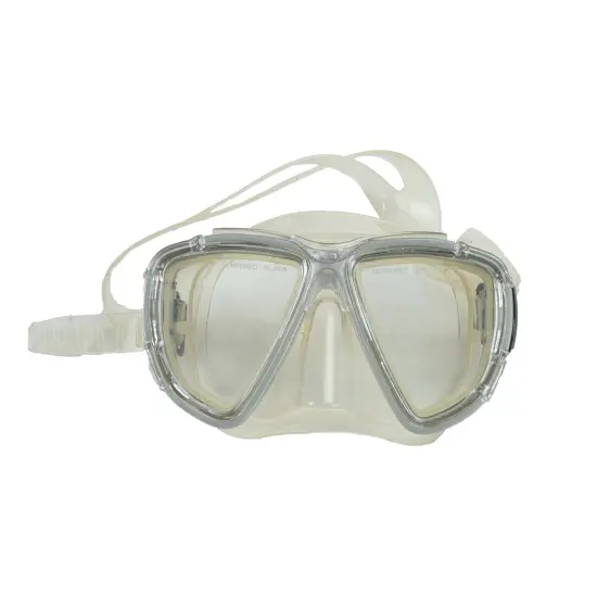 Pool Central 22" Gray Kona Adult Pro Silicone Swimming Pool Scuba or Snorkeling Set - Medium {7}