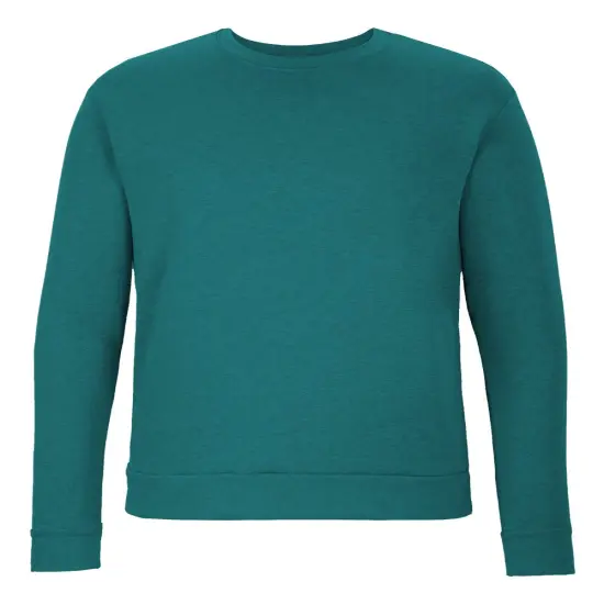 Unisex Malibu Crewneck Sweatshirts | RADYAN&reg; Heather teal {1}